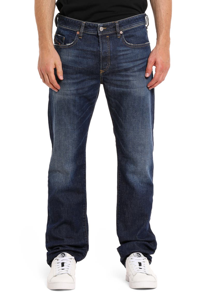 Buster Slim Straight Leg Jeans, Main, color, DARK BLUE (084AC)