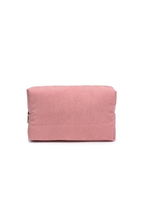 Cordially Yours - Corduroy Cosmetic & Travel Organizer Pouch