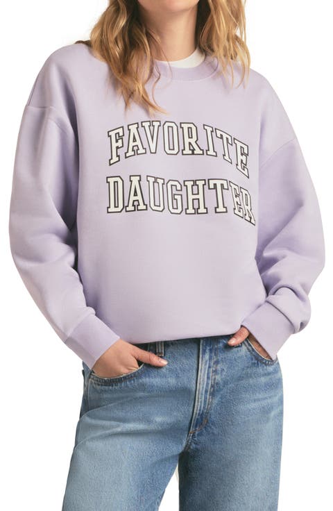Collegiate Cotton Blend Sweatshirt