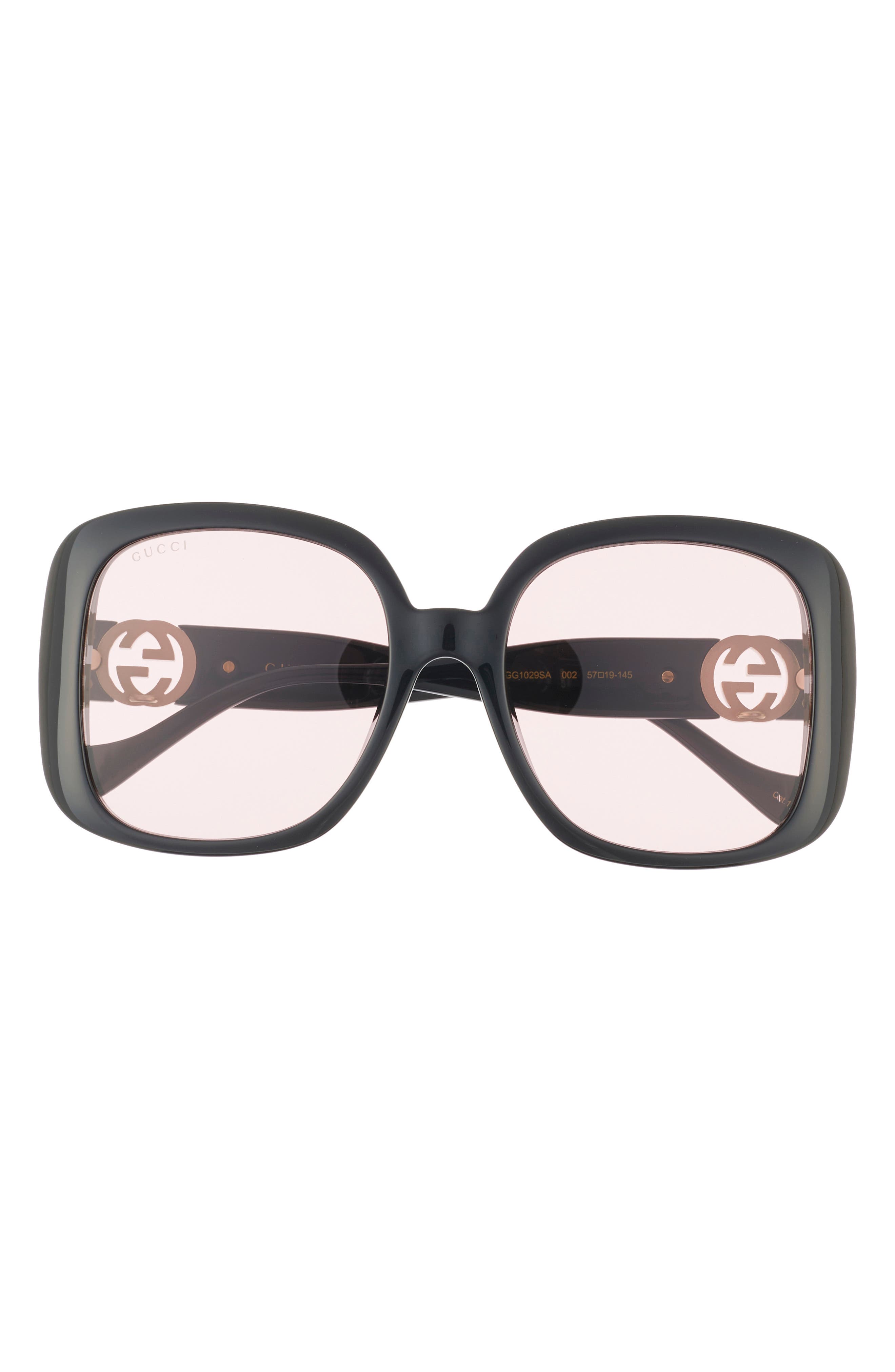 Gucci Best 57mm Square Sunglasses