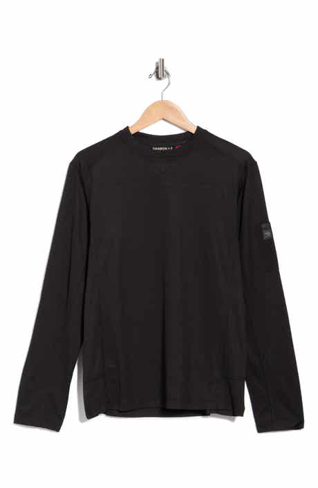CARBON + CRAFT Grid Jacquard Long Sleeve T-Shirt