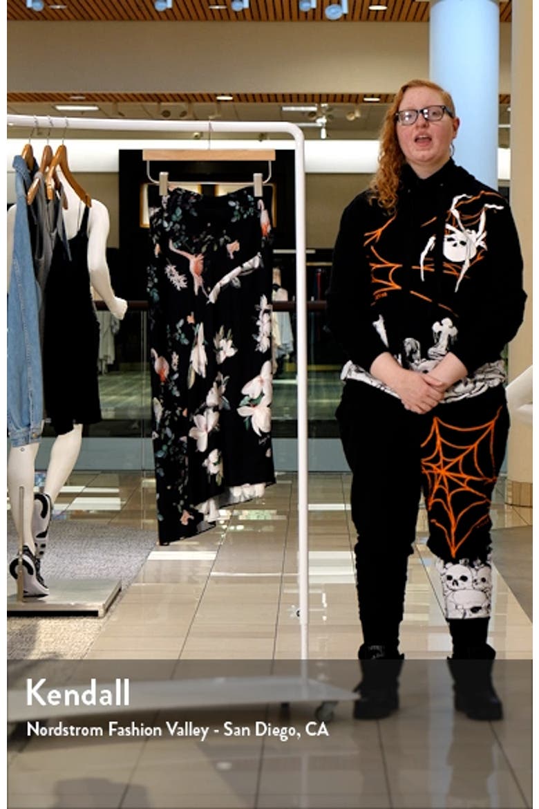 Luisa Fabia Floral Print Asymmetric Skirt video