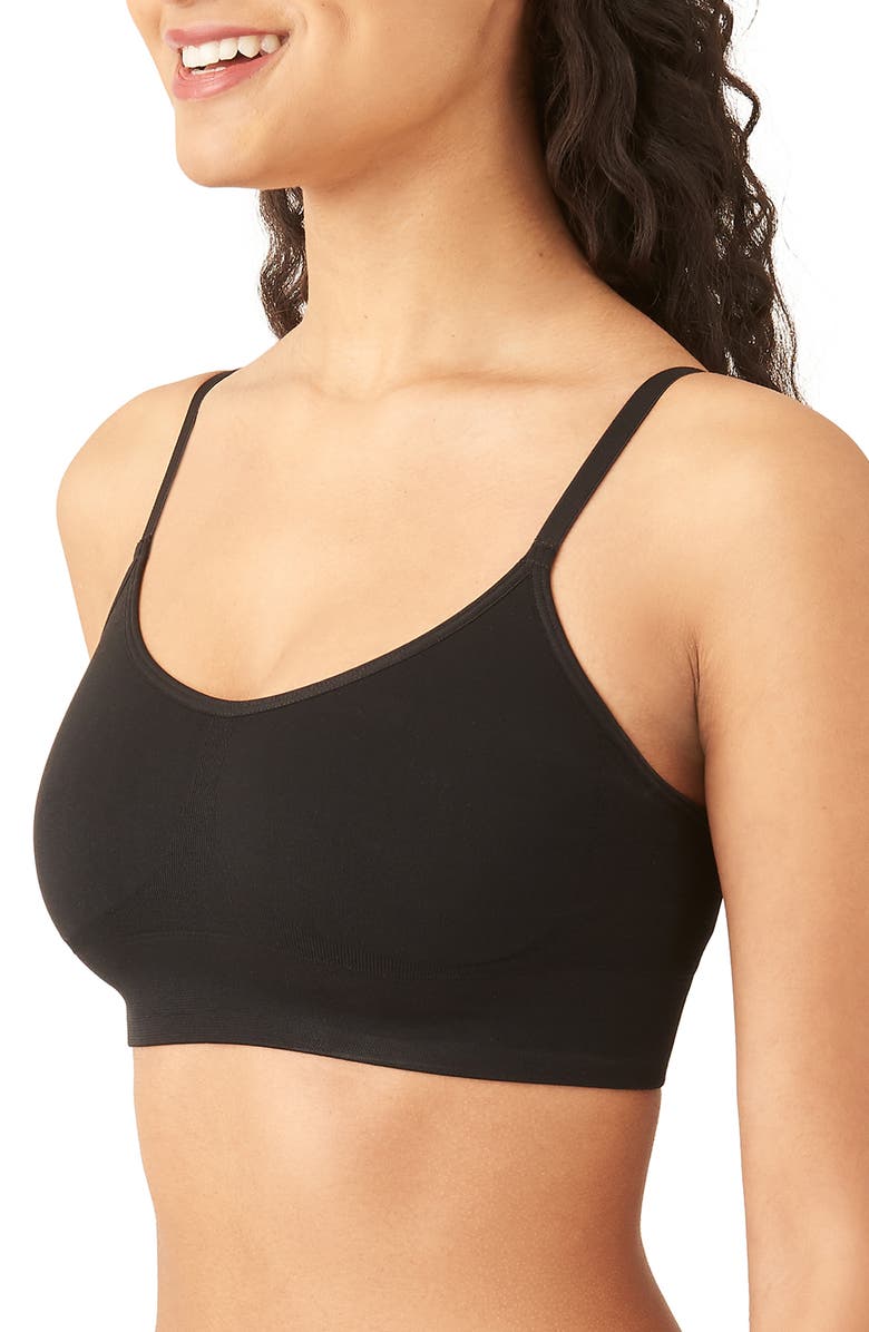 b.tempt'd by Wacoal Comfort Intended Bralette, Alternate, color, Night