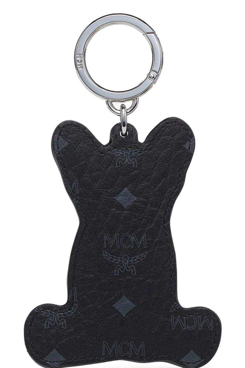 Aren French Bulldog 2D Charm in Visetos, Alternate, color, Dark Grey