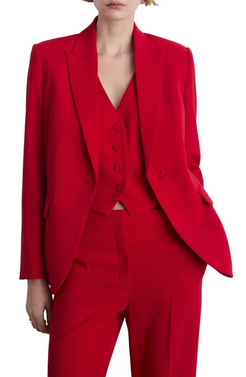 Structured Suit Jacket