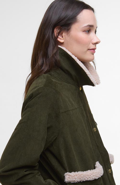 Barbour Tabitha Casual Jacket Olive In Green