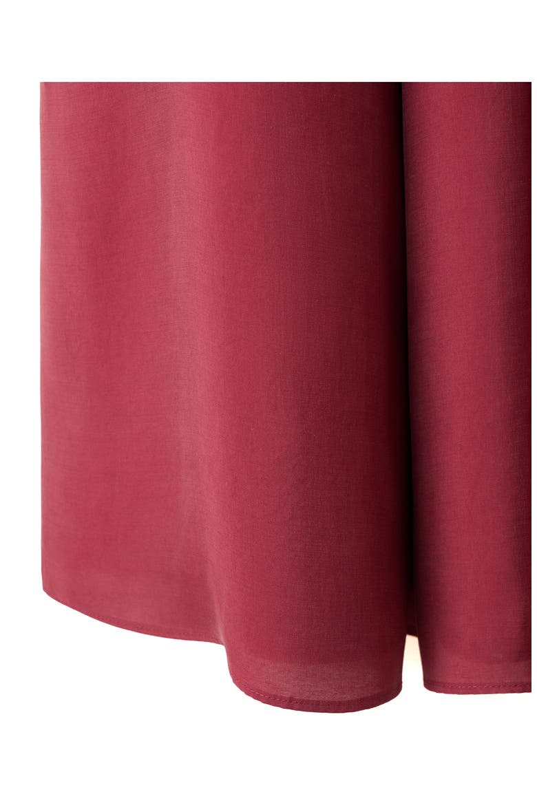 Sleeveless Midi Dress, Alternate, color, BURNT ORANGE