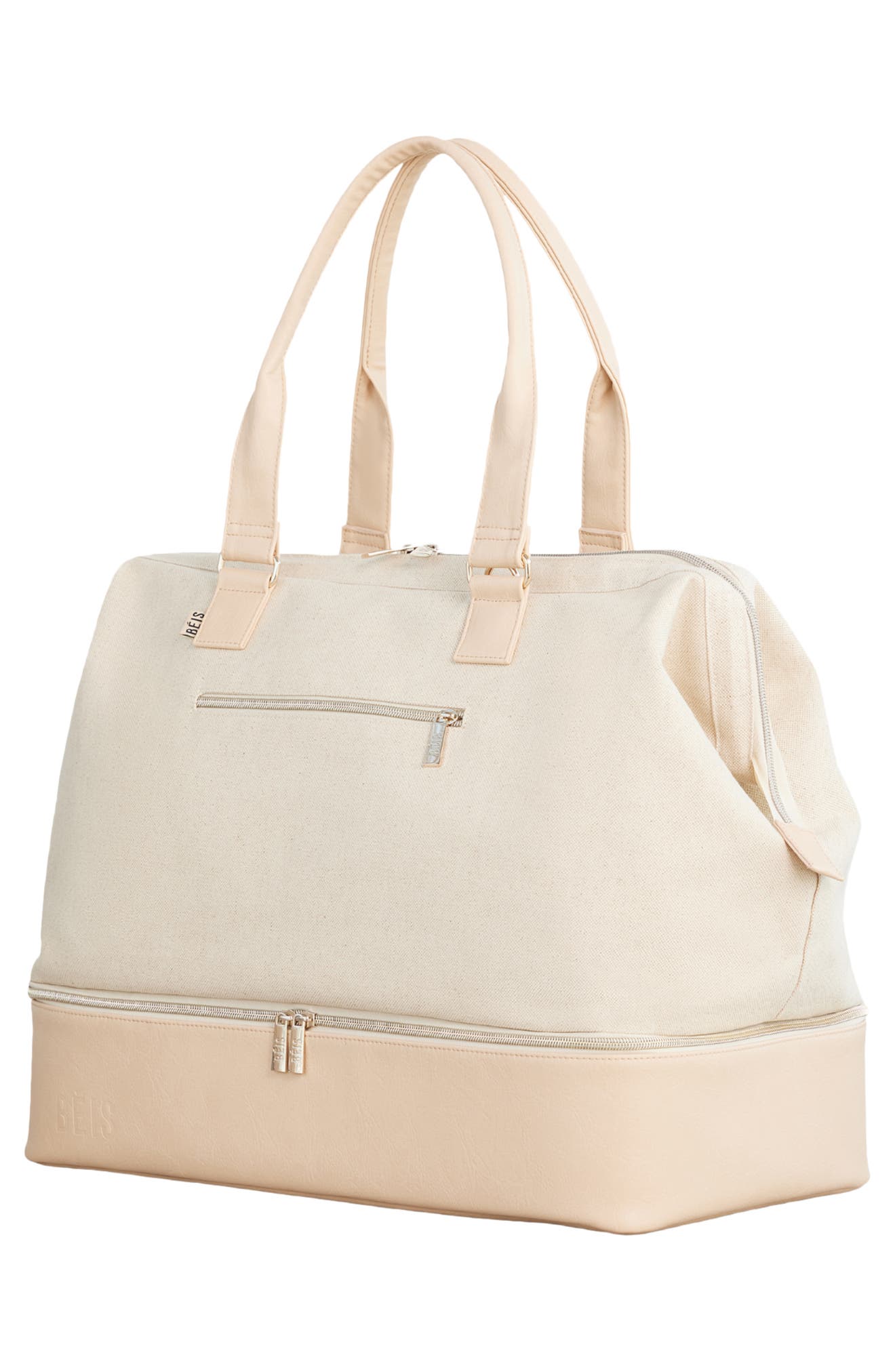 Béis The Weekender Travel Bag, Alternate, color, Beige