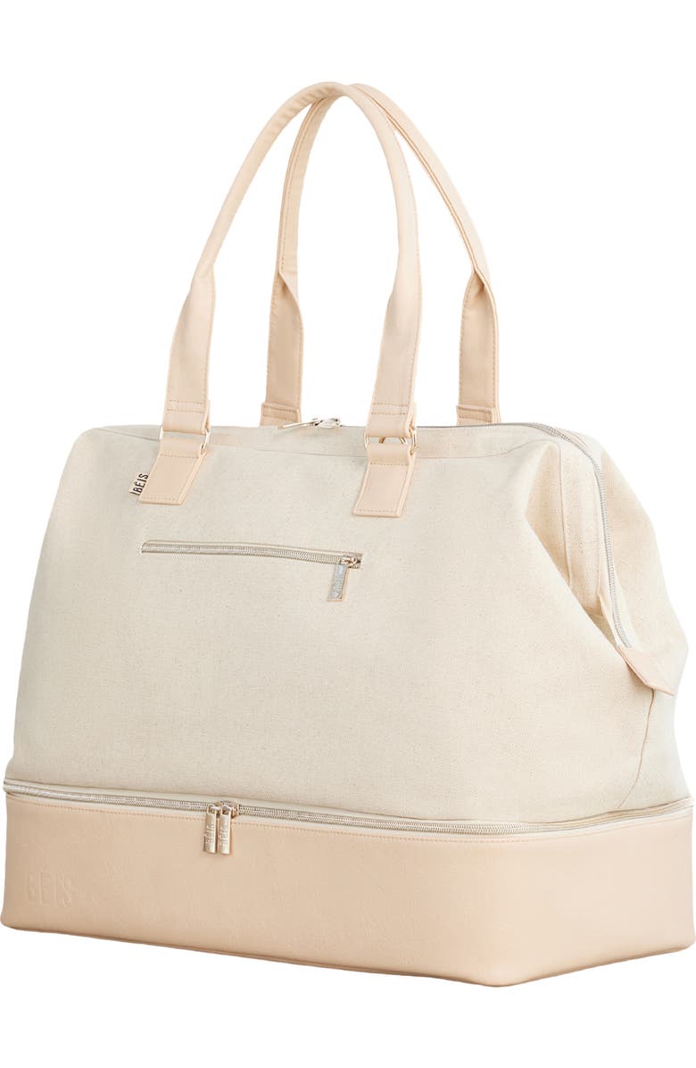 Béis The Weekender Travel Bag, Alternate, color, Beige