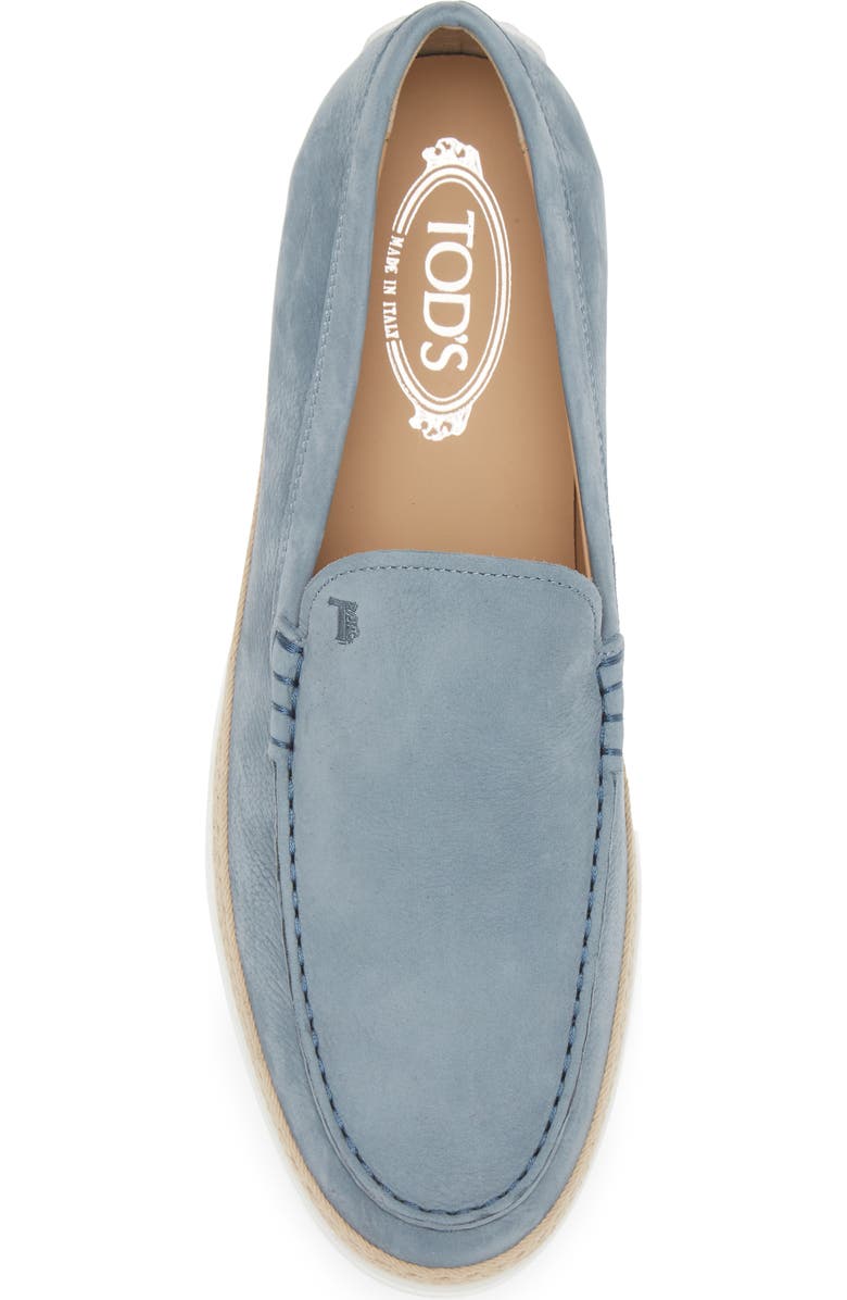 Tod's Pantofola Slip-On Sneaker, Alternate, color, Avio Chiaro