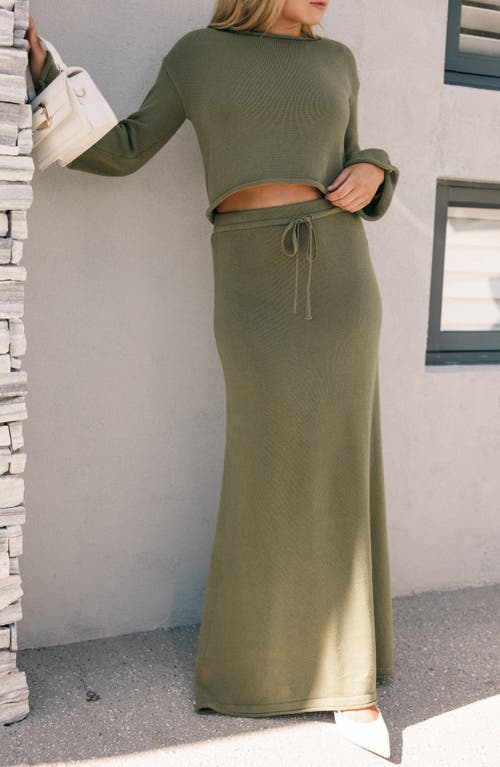 Petal And Pup Petal & Pup Rooney Knit Maxi Skirt