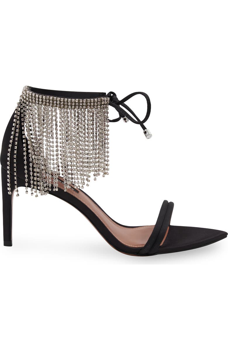BCBGMAXAZRIA Dawn Fringe Pointed Toe Sandal, Alternate, color,