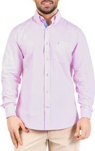 TailorByrd Signature Cotton Oxford Button-Down Shirt