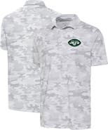 ANTIGUA Men's Antigua White New York Jets Collide Polo