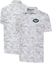 ANTIGUA Men's Antigua White New York Jets Collide Polo