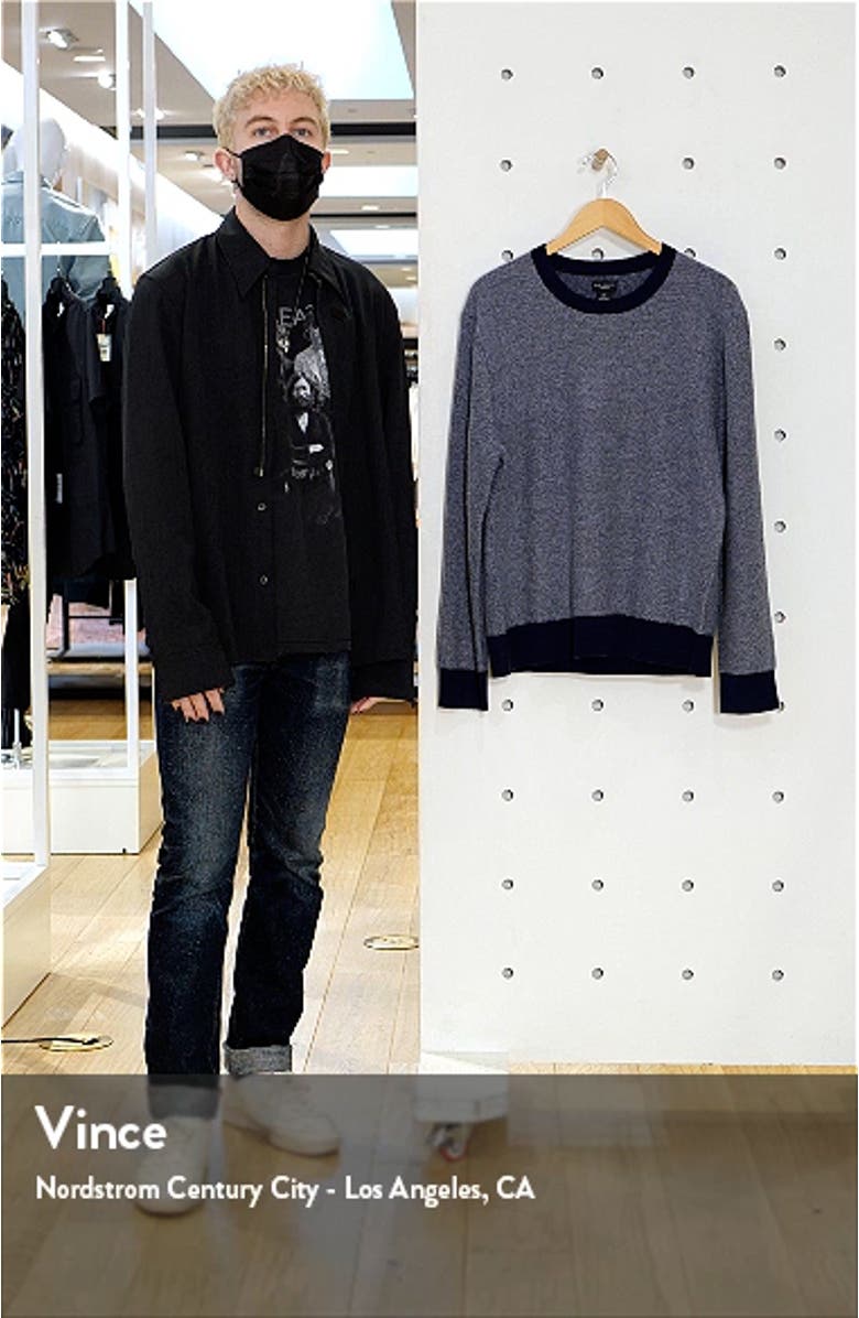 Cashmere Lounge Crewneck Sweater, sales video thumbnail