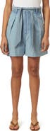 Scotch & Soda Tie Waist Denim Shorts