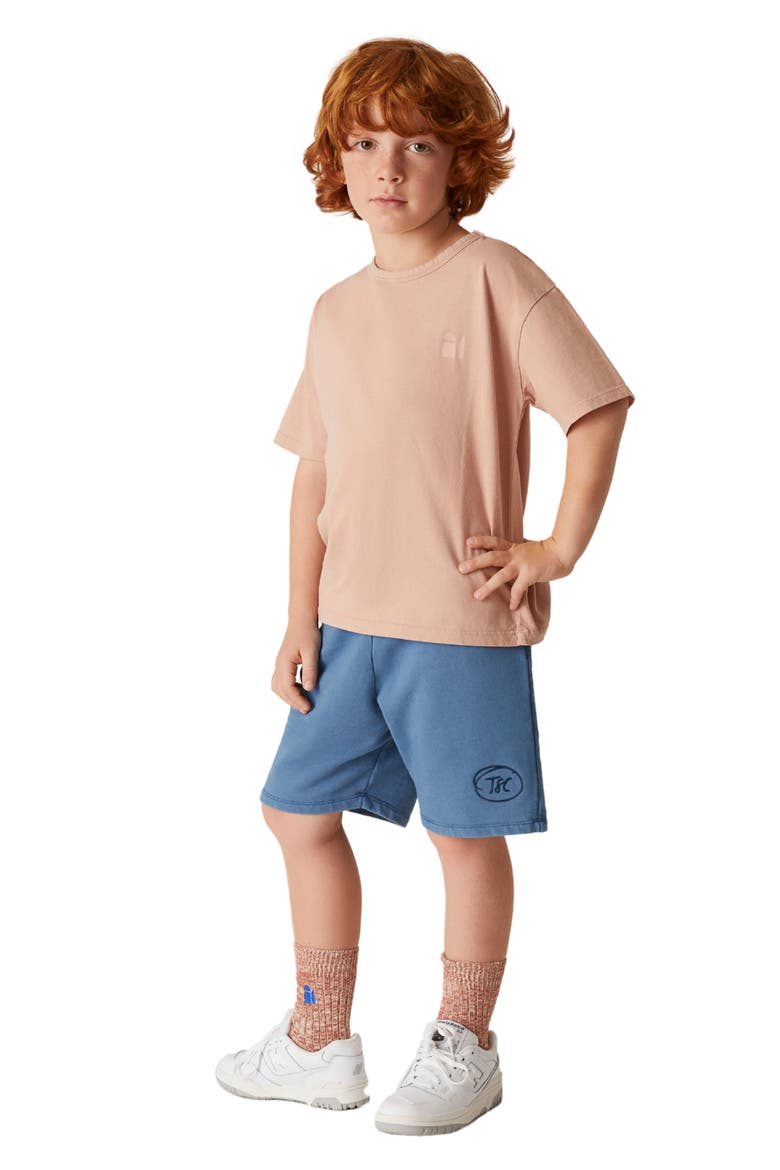 Kids' Natural Dye Everyday Tee, Alternate, color, ONION