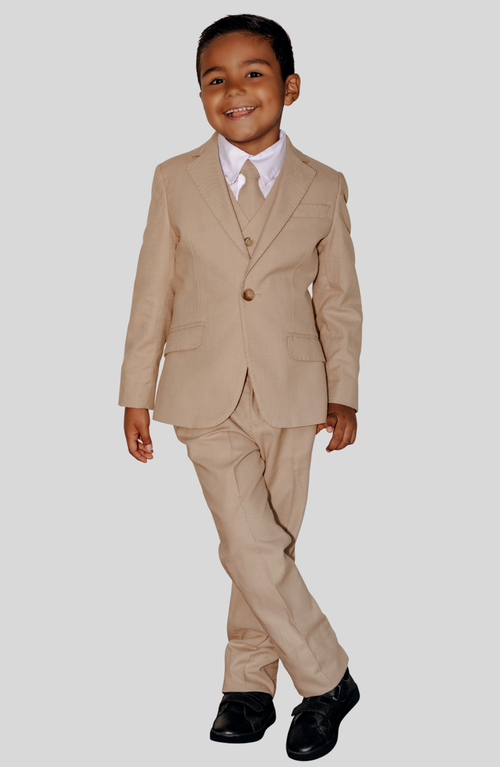 Peanut Butter Collection Oasis Safari Suit In Brown