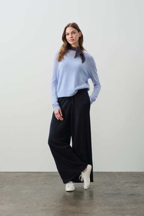 Rafaela Trompe L'oeil Cashmere Crewneck