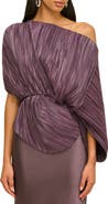Cult Gaia One-Shoulder Pleated Top
