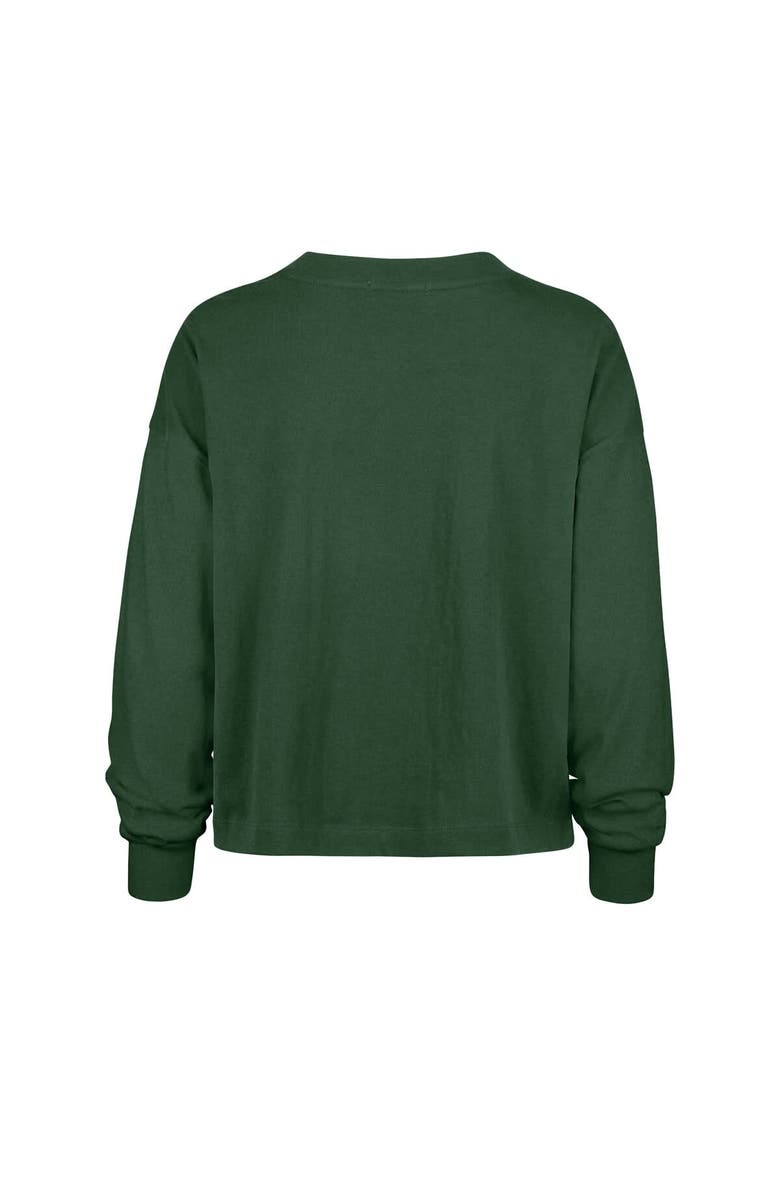 '47 Women's '47 Green Green Bay Packers Outreach City Oversized Long Sleeve T-Shirt, Alternate, color, Green