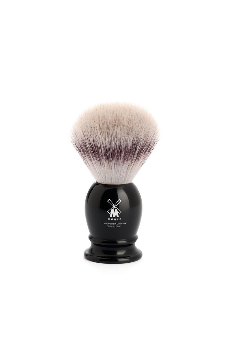 Classic Small Black Silvertip Fiber Shaving Brush, Main, color, Black
