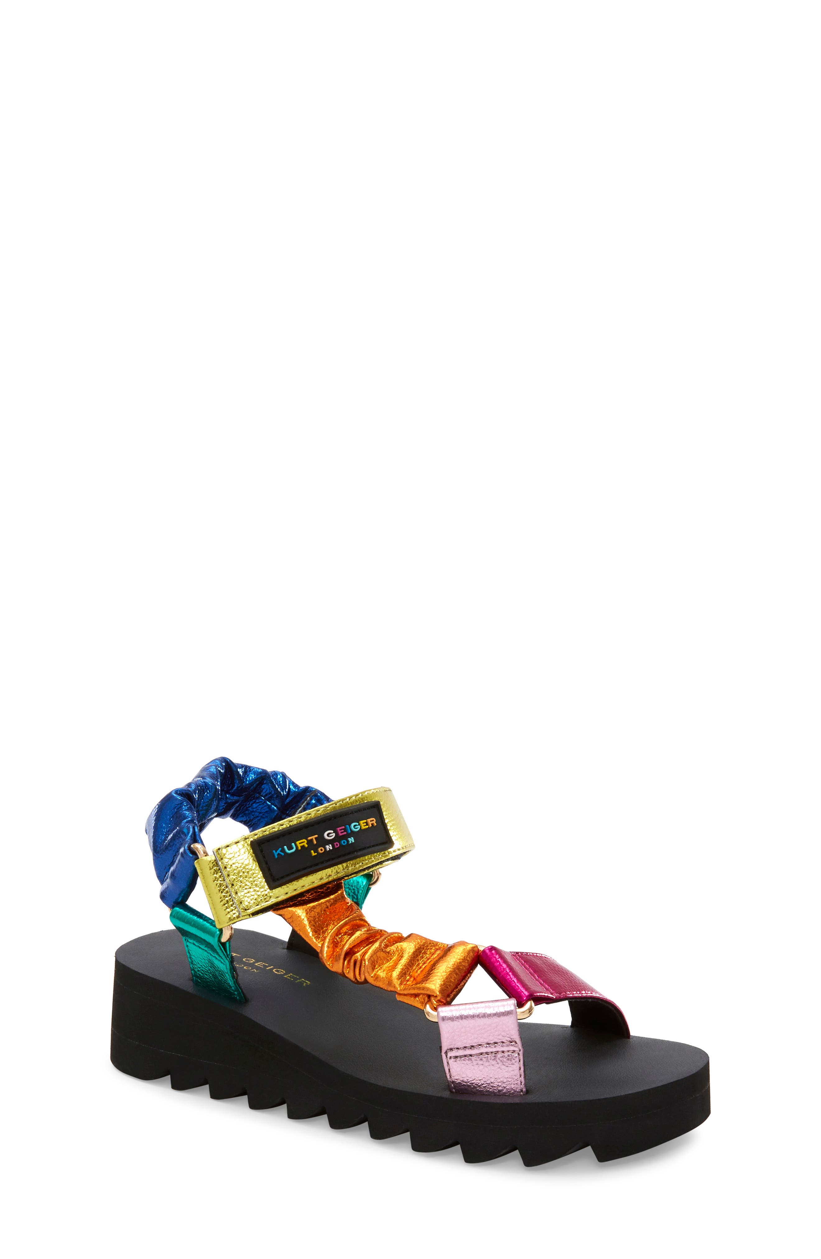 Mini Orion Sandal, Main, color, METALLIC
