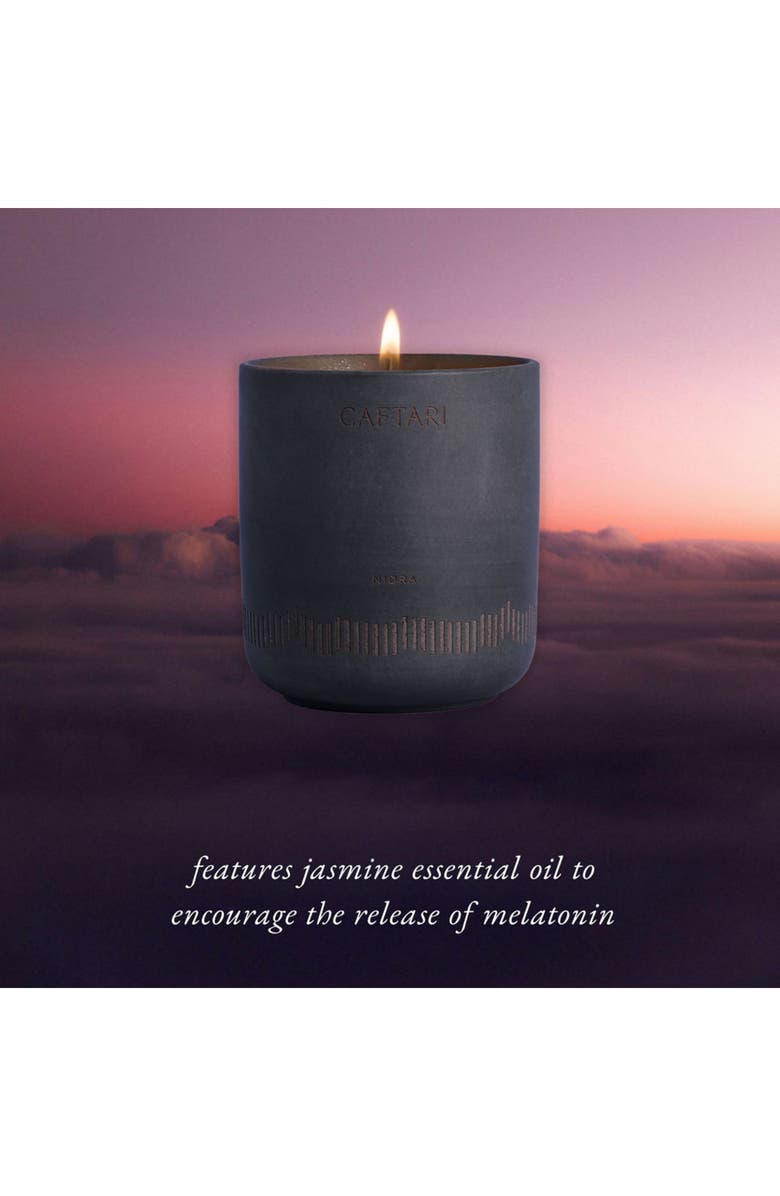 Caftari Nidra Sleep Candle, Alternate, color, Charcoal