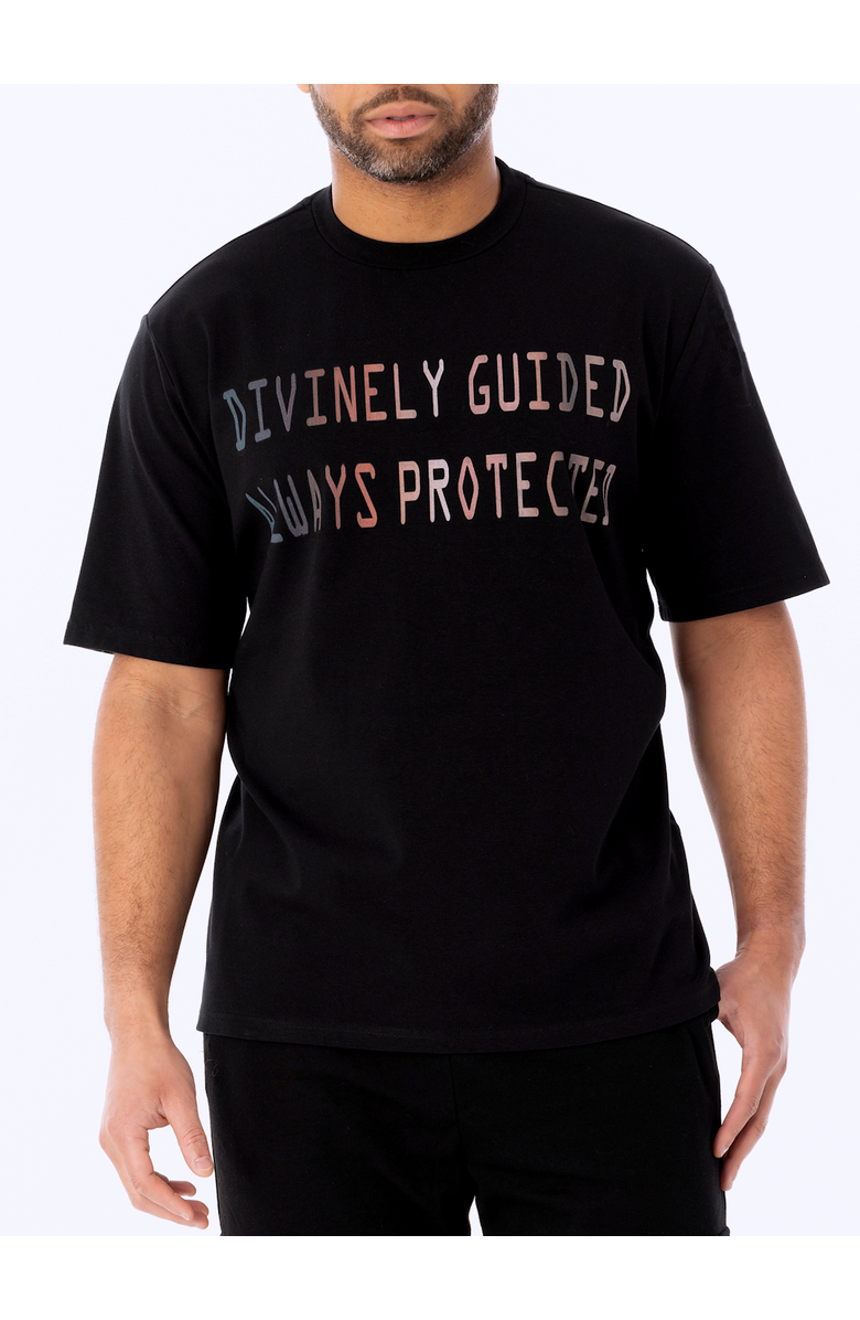 Dai Moda Always Protected Crew Neck T-Shirt, Main, color, Black