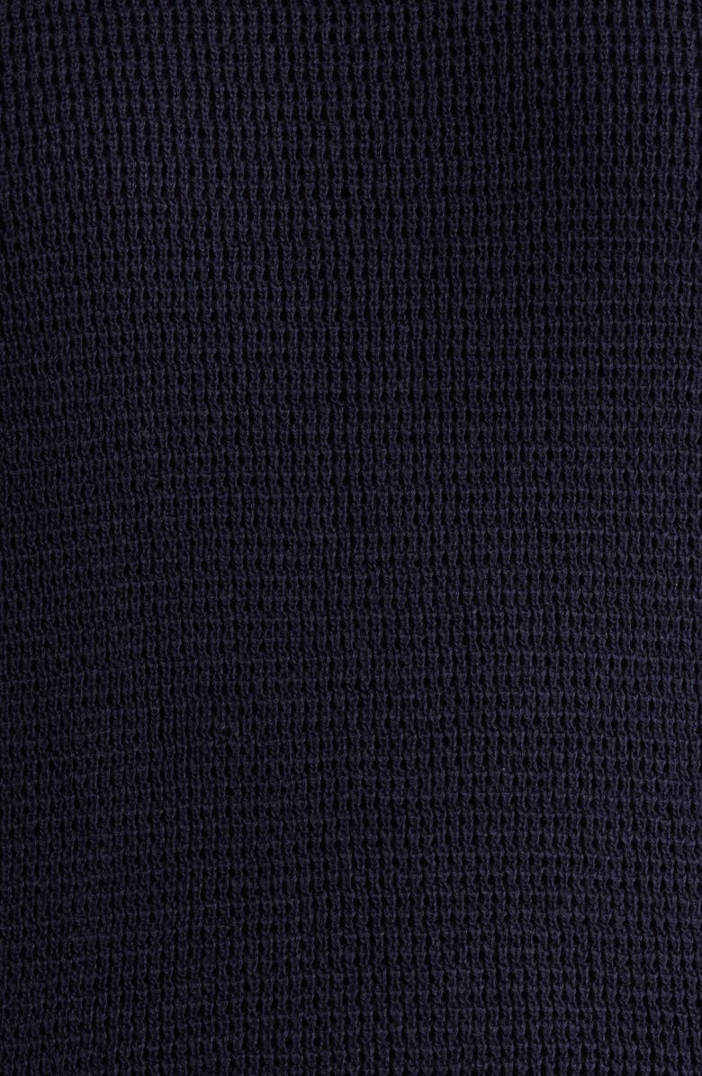 Eileen Fisher Waffle Knit Sweater, Alternate, color, Ink