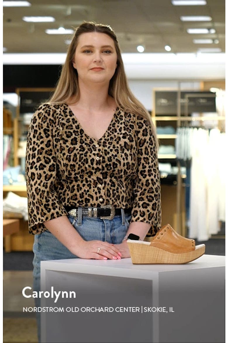 Waldo Platform Wedge Slide Sandal video