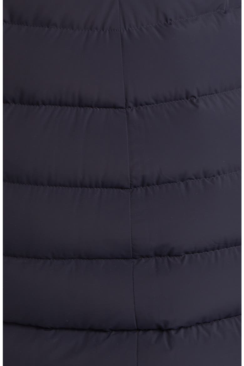Farren Water Repellent Down Coat, Alternate, color, NAVY