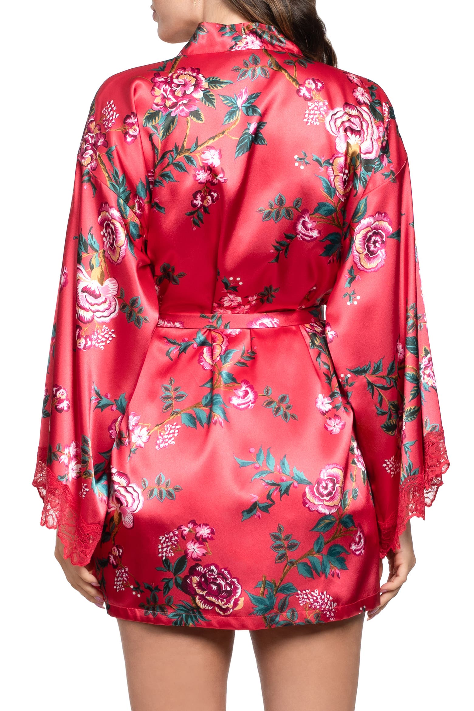 Men's Robe Pattern Free In Bloom by Jonquil Phoenix Satin Robe (Women) | Nordstrom