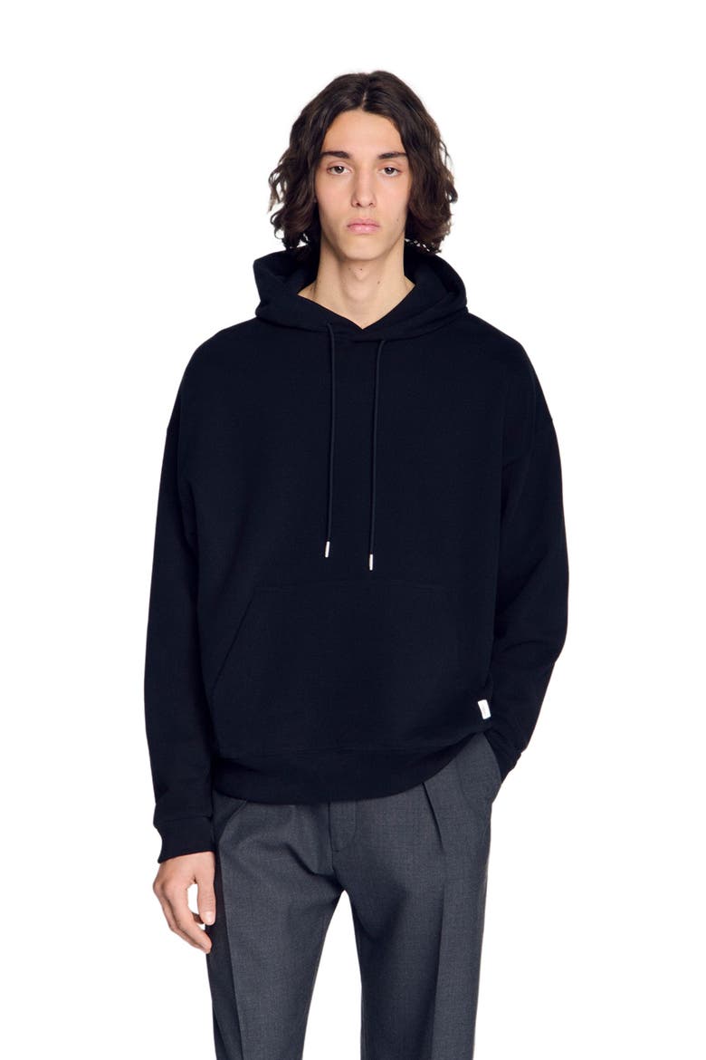 Oversized hoodie, Main, color, Black
