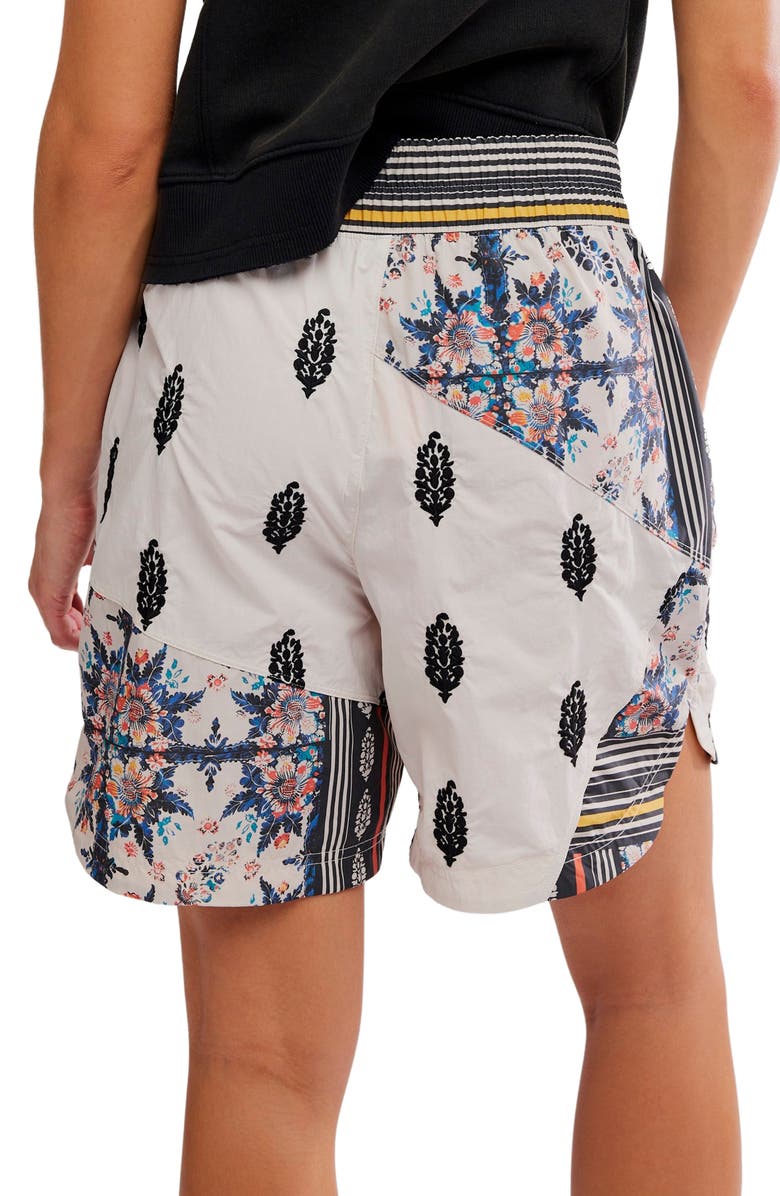 Free People Prime Time Water Resistant Shorts, Alternate, color, Mauve