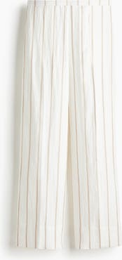 H&M Wide Twill Trousers