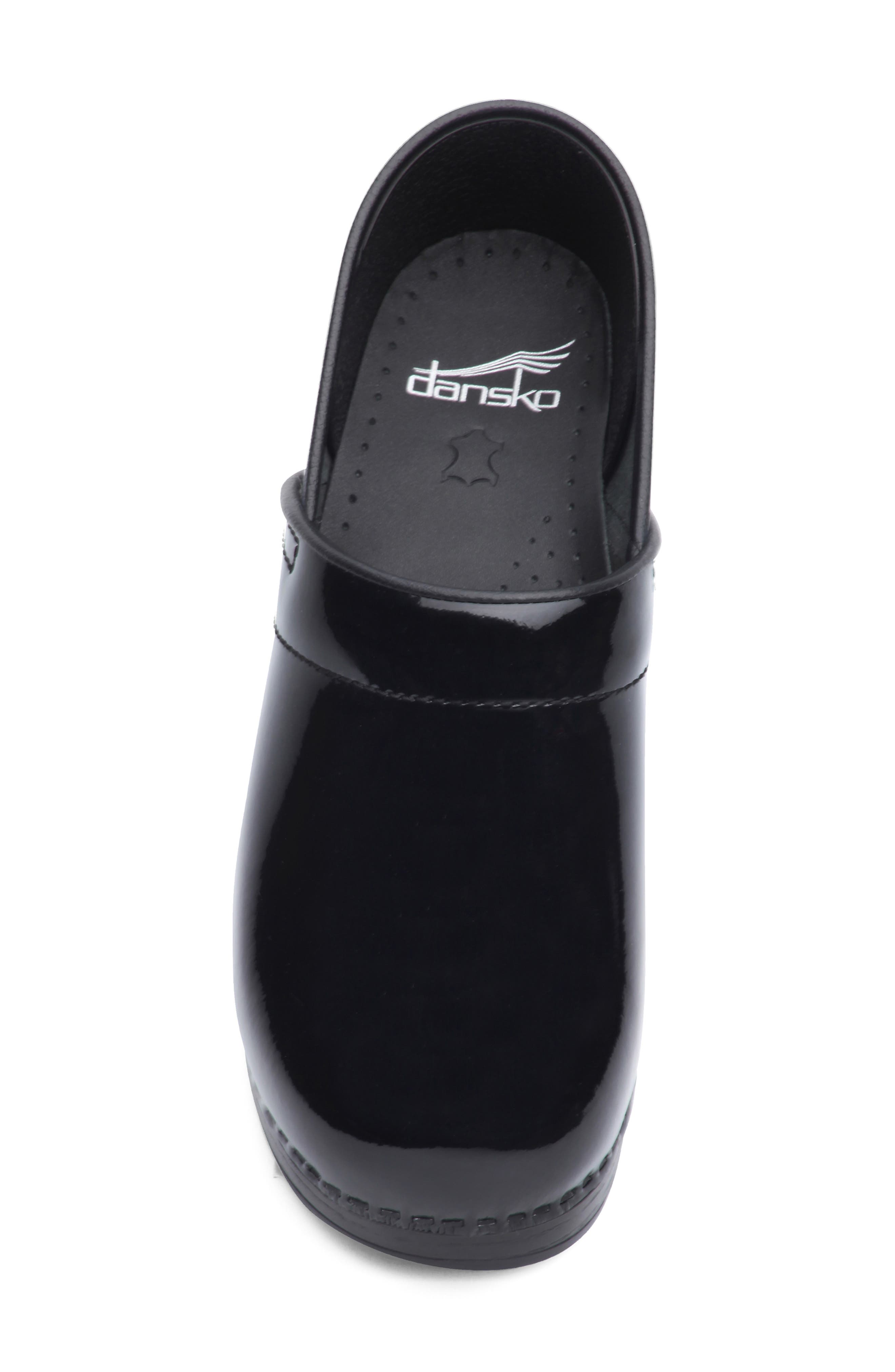 Dansko Professional Clog, Alternate, color, Black Patent