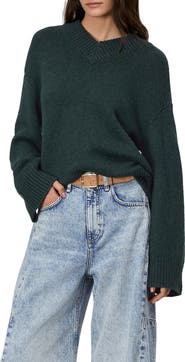 rag & bone Danica Wool & Cashmere V-Neck Sweater