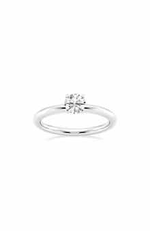 Badgley Mischka Collection Round Cut Lab Created Diamond Engagement Ring - 0.50 ctw
