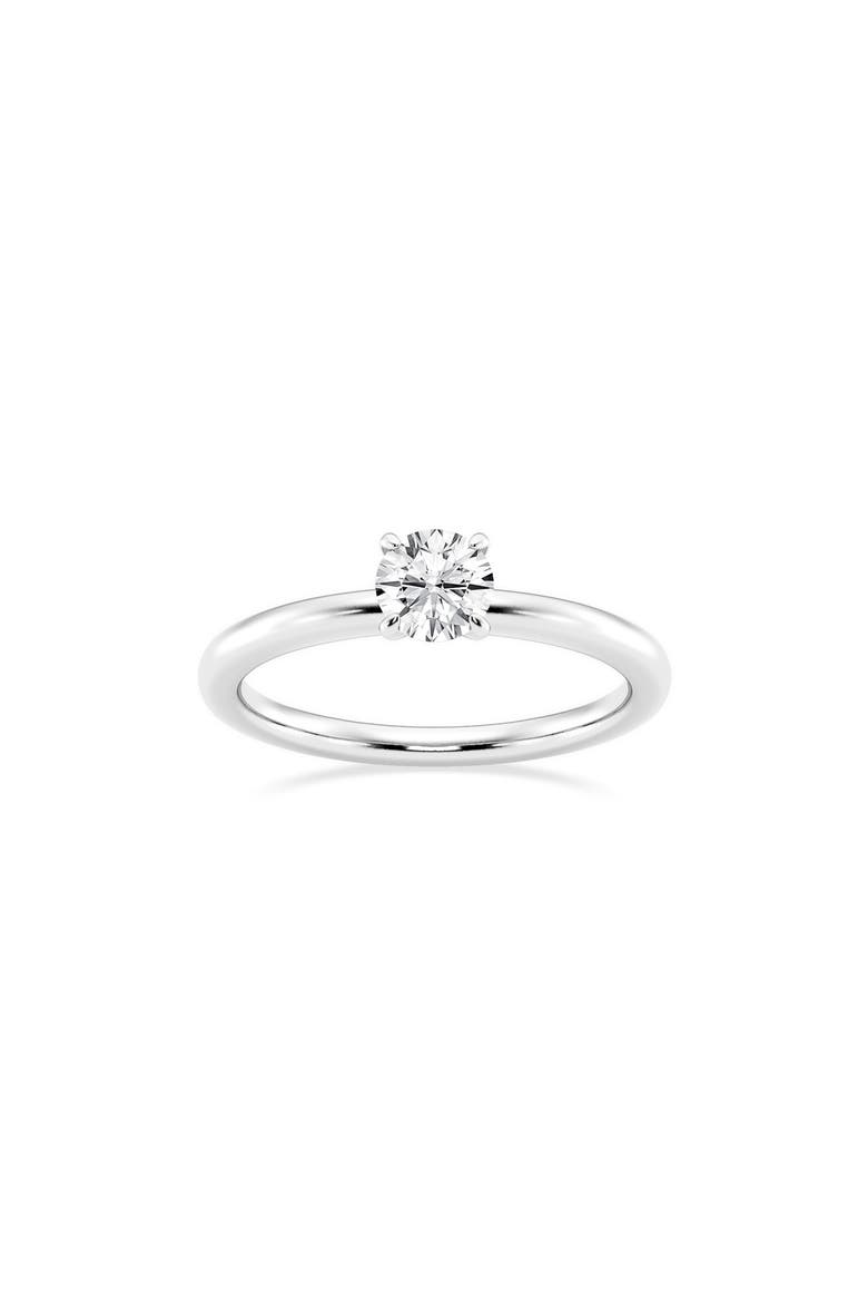 Round Cut Lab Created Diamond Engagement Ring - 0.50 ctw video