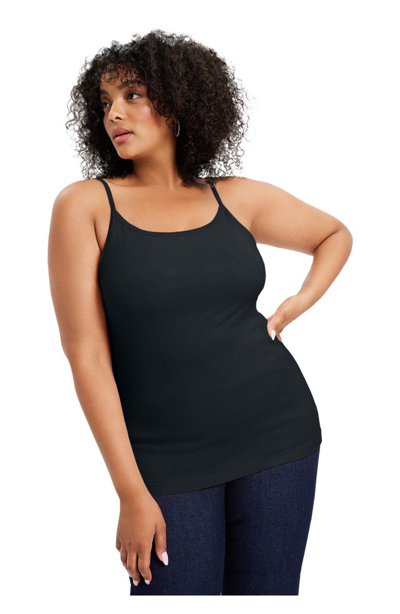 June + Vie One+Only Bra Cami, Main, color, Black