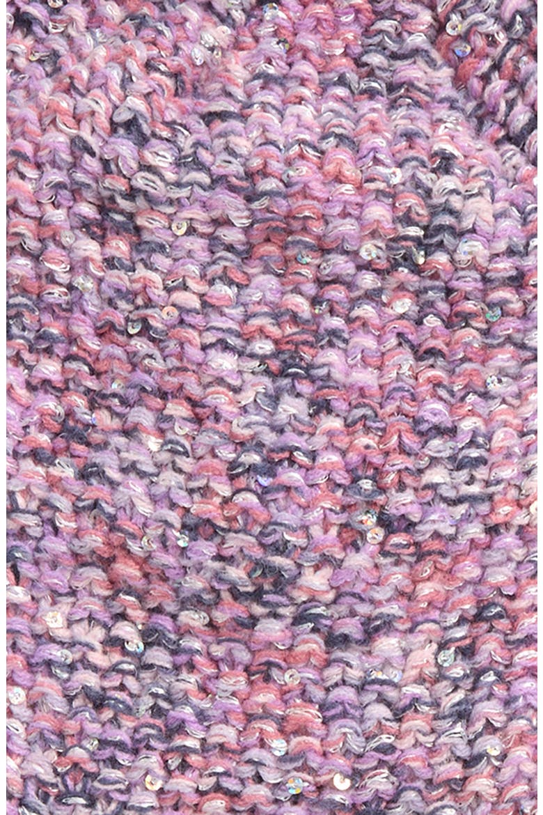 Space Dyed Earflap Hat & Gloves Set, Alternate, color, LILAC