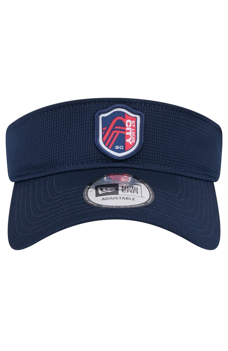 New Era Men's New Era Pink St. Louis City SC Game Day Adjustable Visor, Alternate, color,