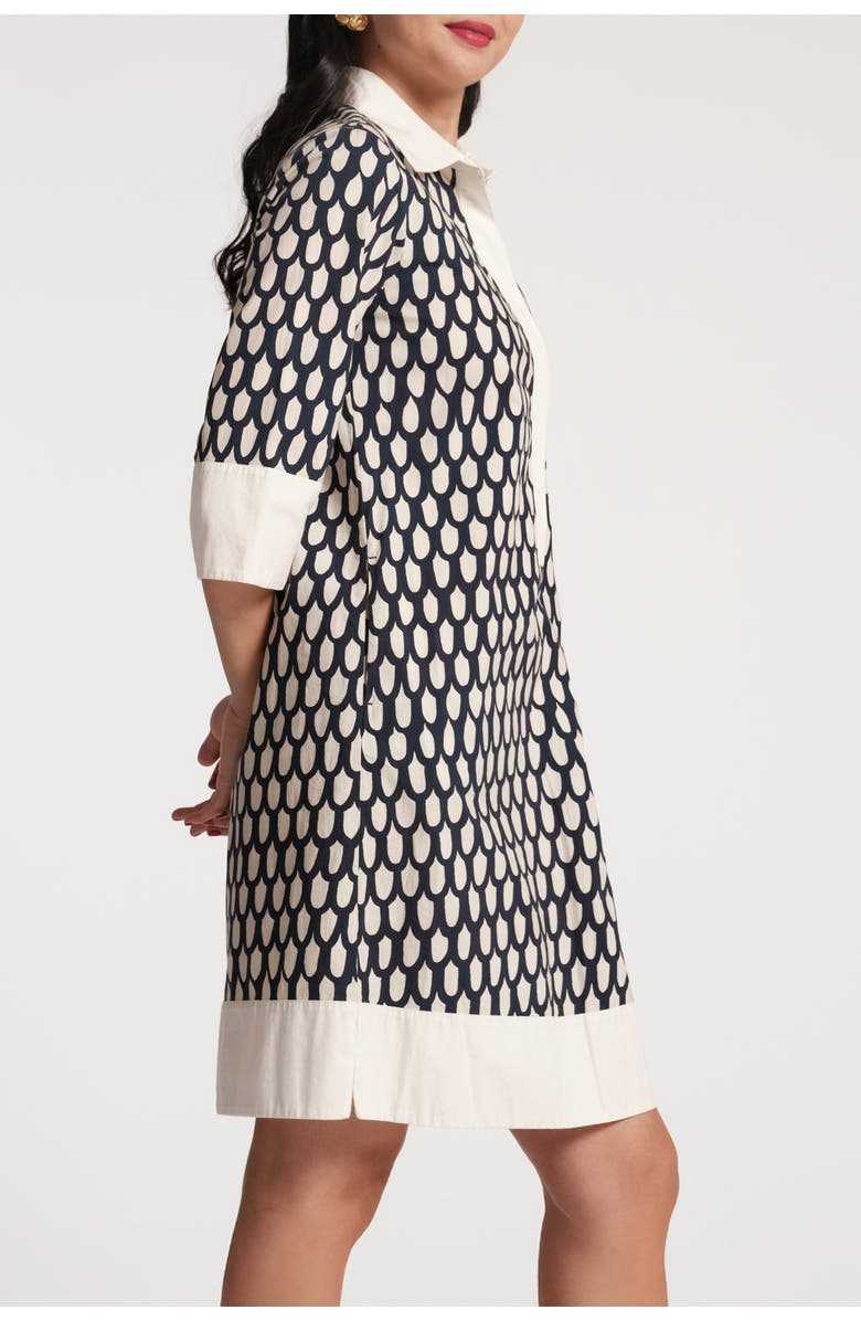 Frances Valentine Tracey Mini Dress Loop, Alternate, color, Navy/Multi