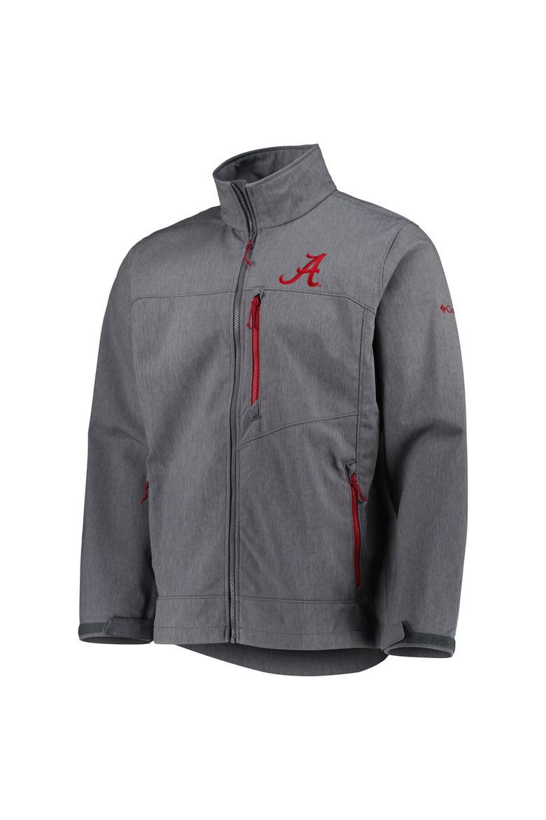 Men's Columbia Gray Alabama Crimson Tide Ascender II Full-Zip Jacket, Alternate, color, Gray