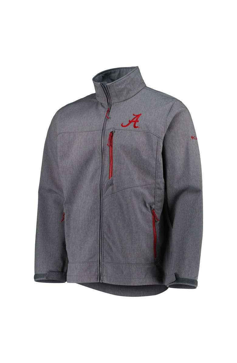 Columbia Men's Columbia Gray Alabama Crimson Tide Ascender II Full-Zip Jacket, Alternate, color, 
