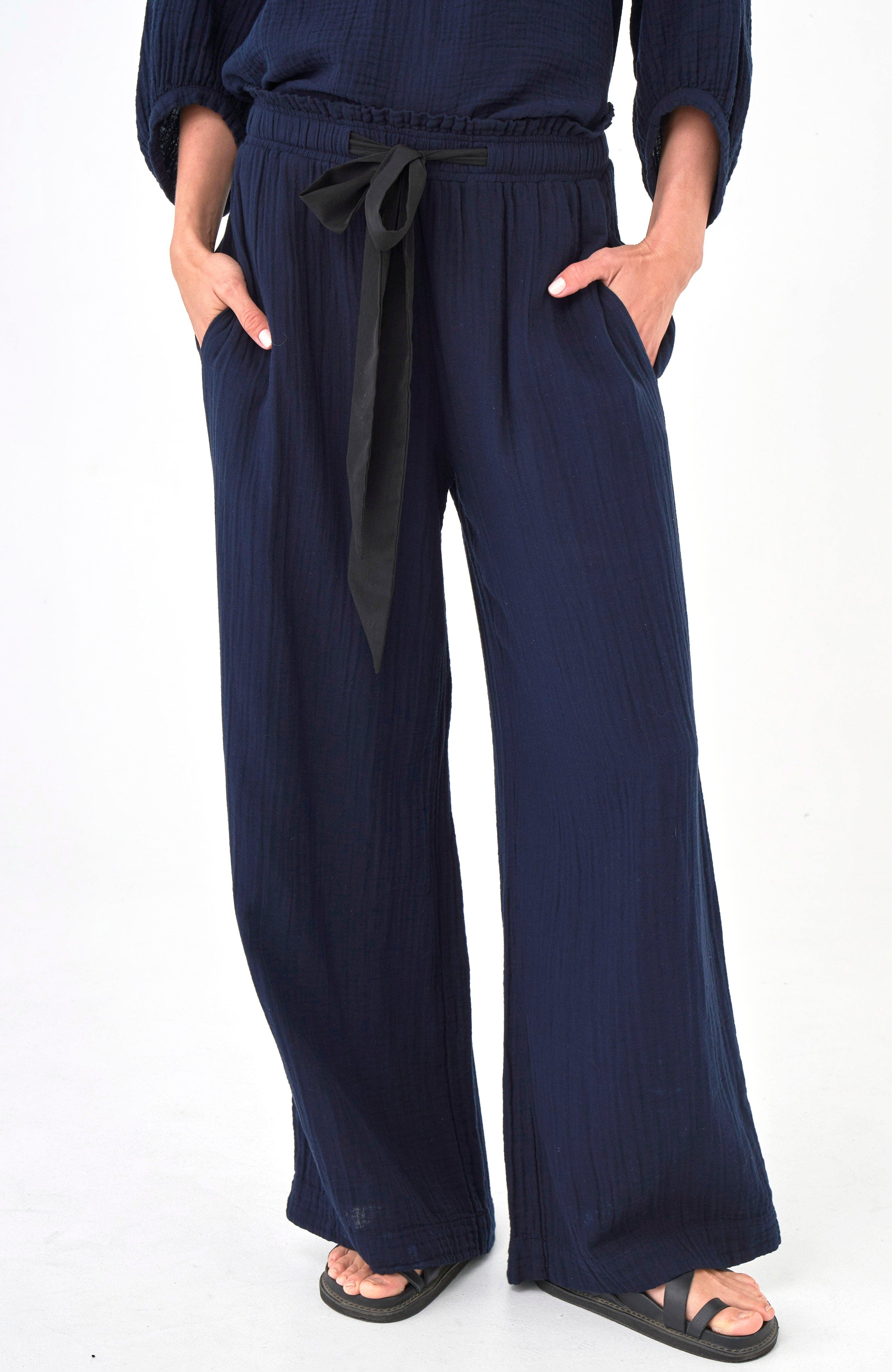 Gauze Palazzo Pant - image 5