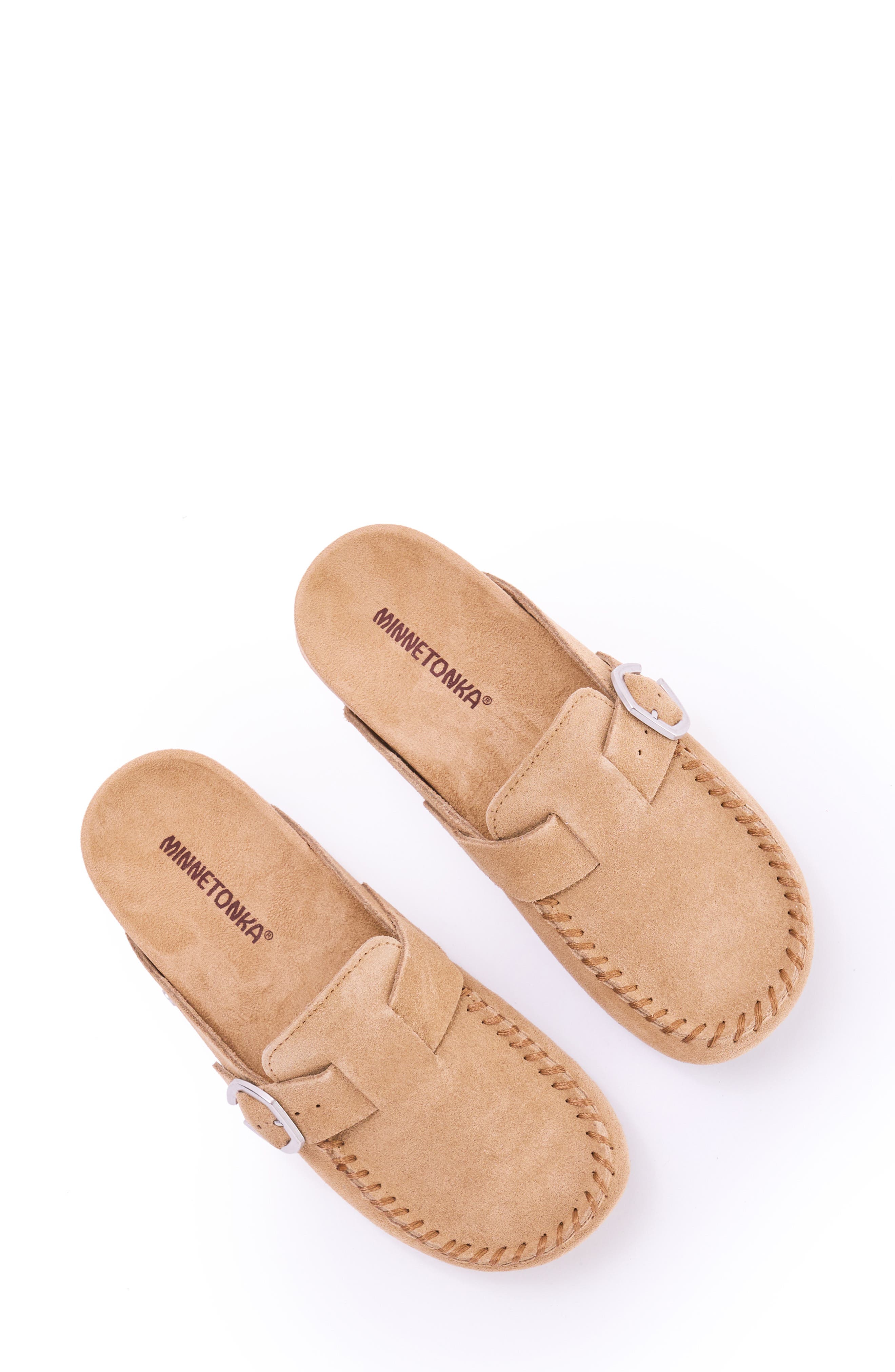 Buckle Clog, Alternate, color, CINNAMON