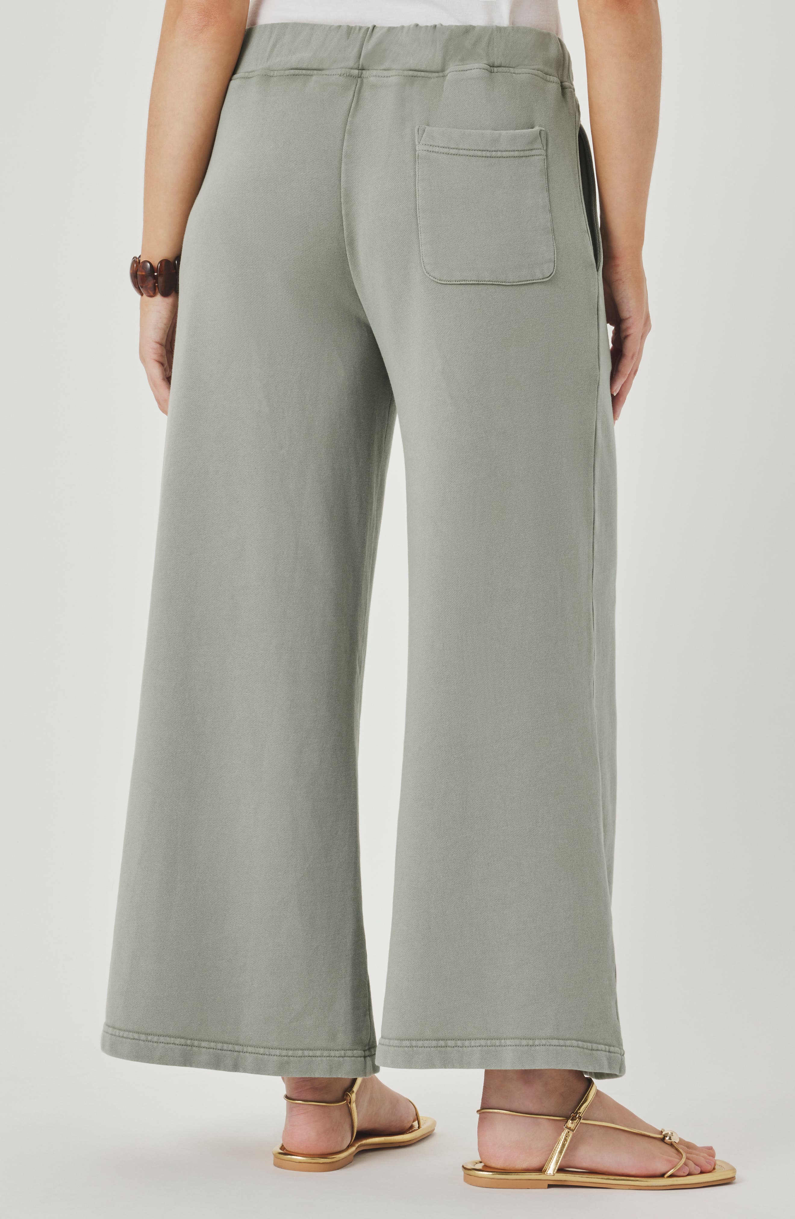 Greta Terry Crop Drawstring Pants - image 4
